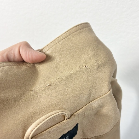 KENNETH COLE REACTION WOMEN XL BEIGE LONG SLEEVE ZIP UP JACKET - Picture 4 of 7